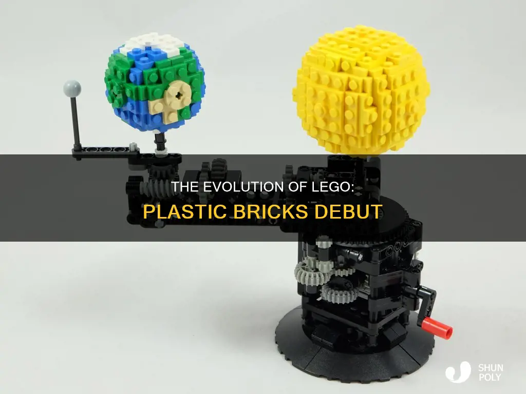 when did plastic legos come out