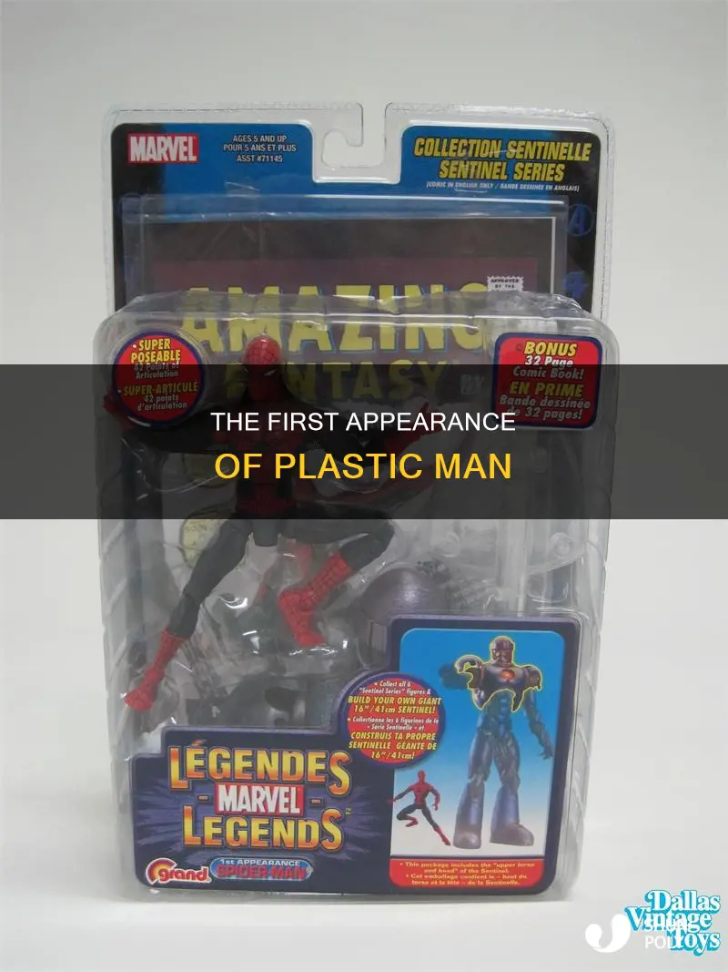 when did plastic man first published