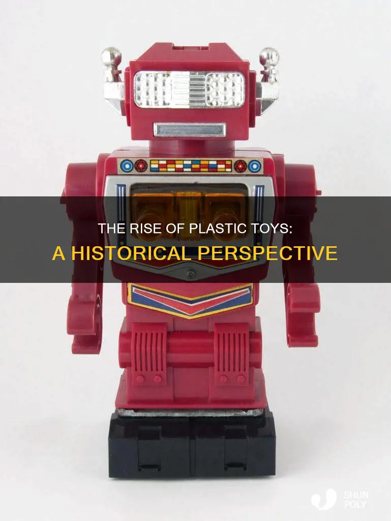 when did plastic toys became popular