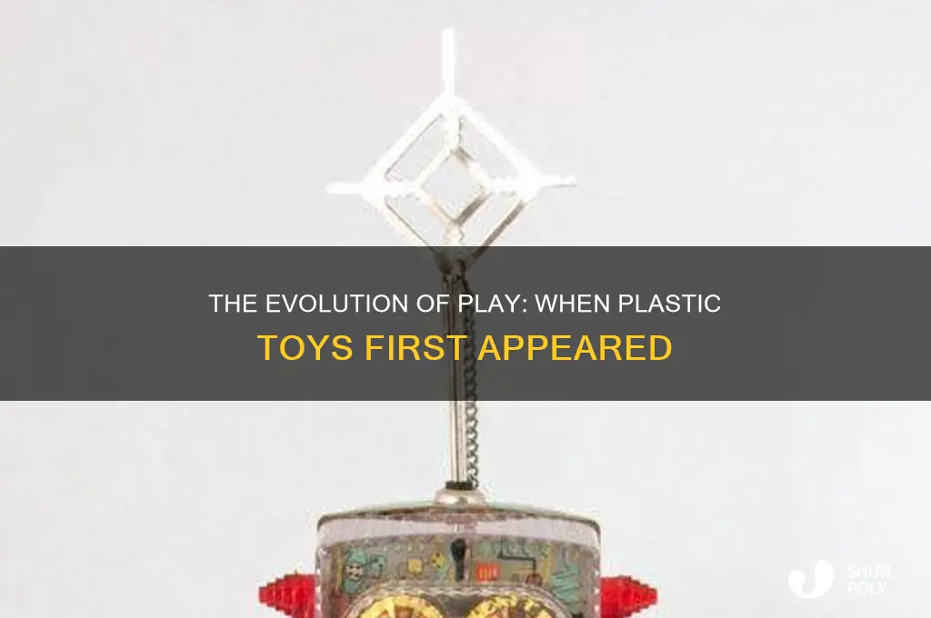 when did plastic toys start being made