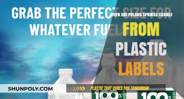 Eco-Friendly Shift: Poland Spring's Transition from Plastic Labels