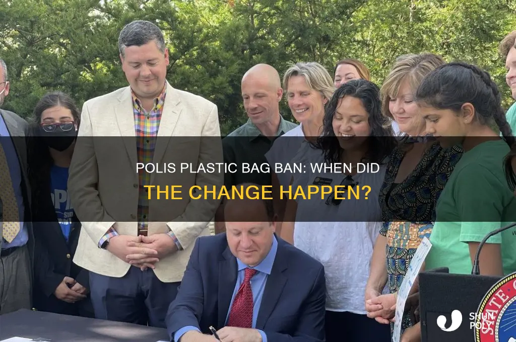 when did polis baned plastic bags