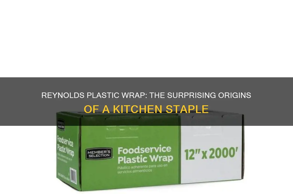 when did reynolds first make plastic wrap