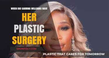 Sabrina Williams' Plastic Surgery Transformation: Timeline and Details Revealed