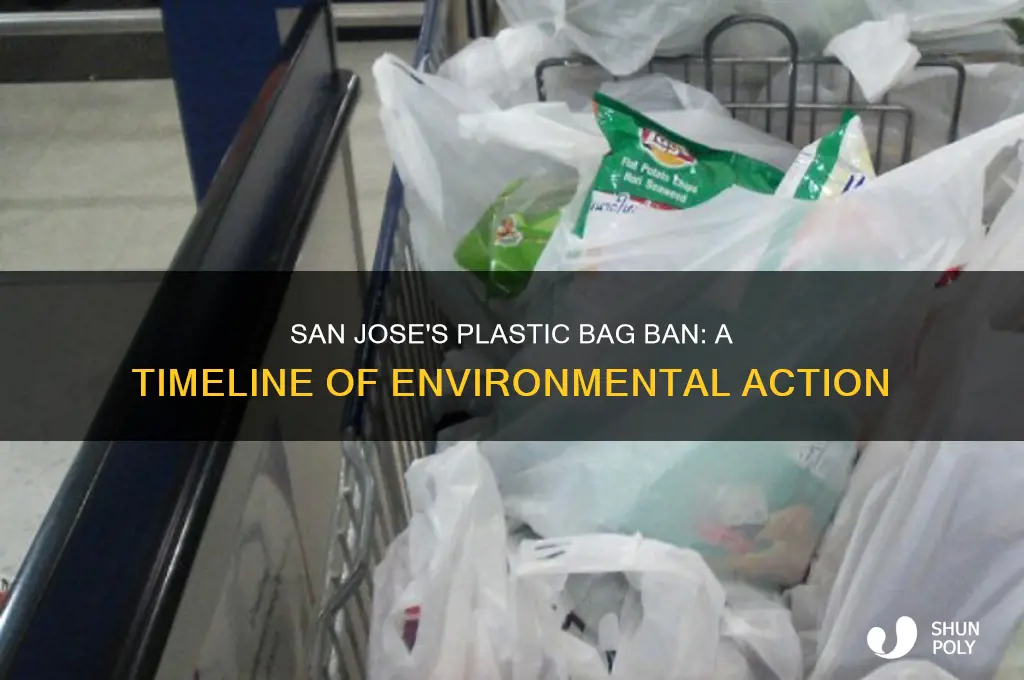 when did san joes ban plastic bags