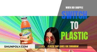 Snapple's Switch: Plastic Bottles and Their Timeline