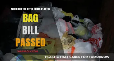 Connecticut's 10-Cent Plastic Bag Fee: When the Bill Passed