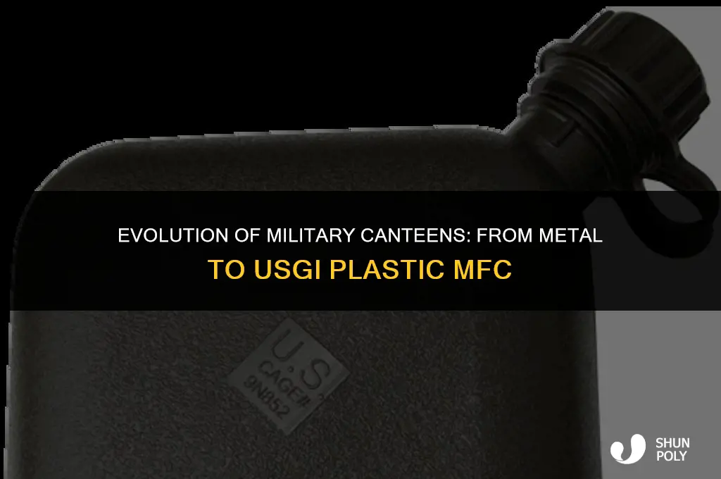 when did the military change to usgi plastic mfc