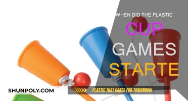 Plastic Cup Games: When Did They Begin?