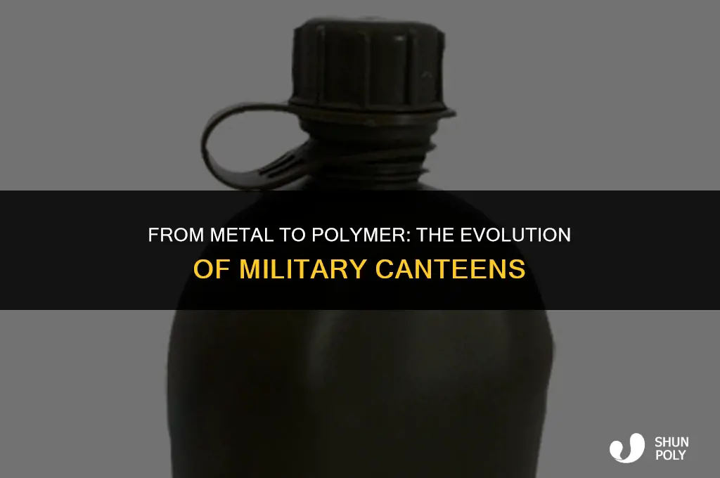 when did they first produce plastic military canteens