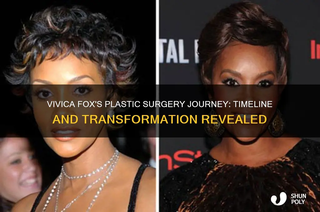 when did vivica fox have plastic surgery