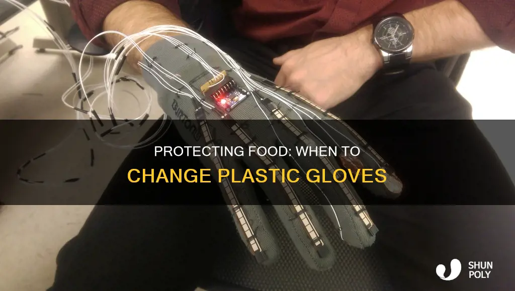 when do we change plastic gloves