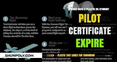 Understanding the Validity Period of a Plastic US Student Pilot Certificate