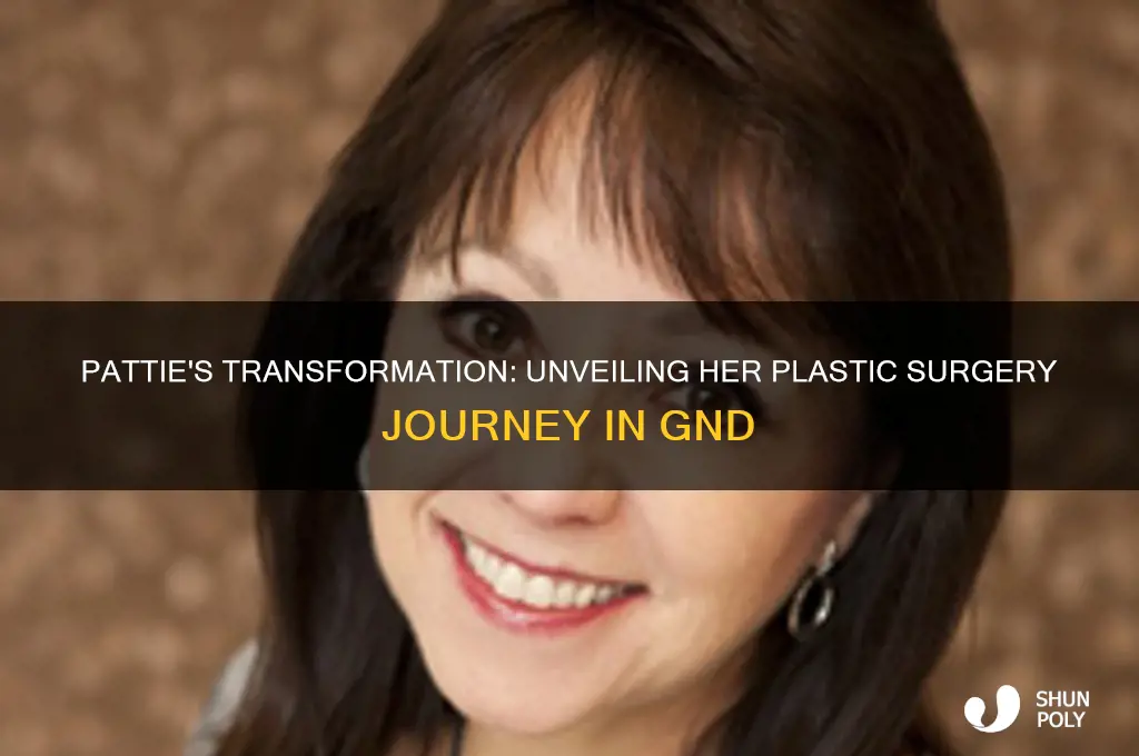 when does pattie from gnd get her plastic surgery