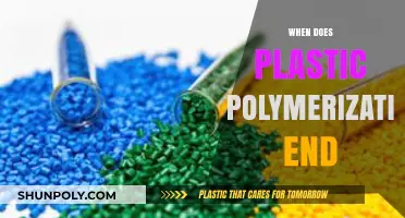The Finite Timeline of Plastic Polymerization: When Does It End?
