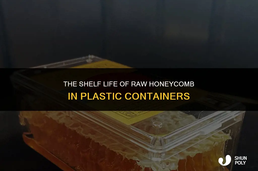when does raw honeycomb expire with the plastic