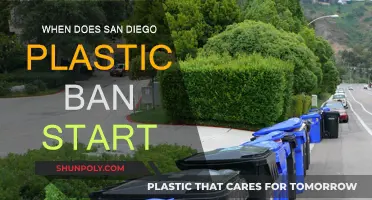 San Diego's Plastic Ban: Start Date and What to Know