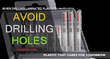 Drilling Laminated Plastics: Avoid Piercing, Try These Techniques