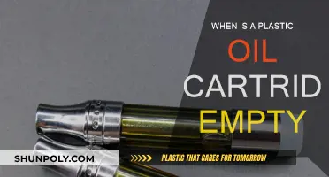 How to Know When Your Plastic Oil Cartridge is Empty