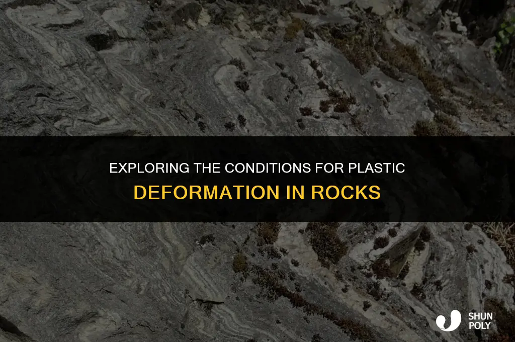 when is plastic deformation of rock most likely to occur