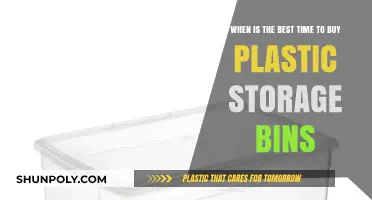 Optimal Timing for Purchasing Plastic Storage Bins: A Comprehensive Guide