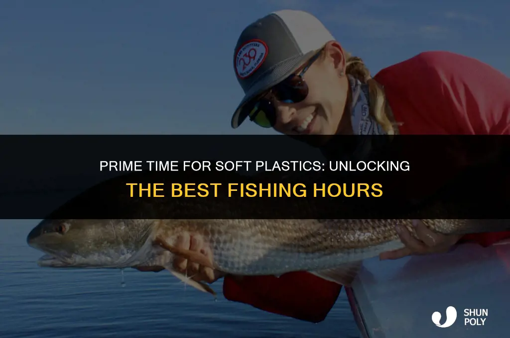 when is the best time to fish soft plastics