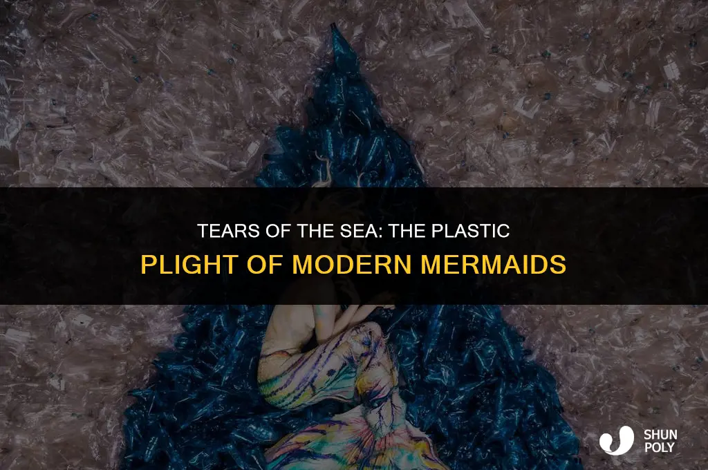 when mermaids cry plastic