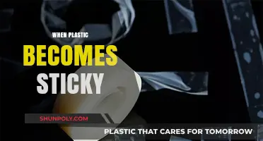 The Curious Case of Sticky Plastics: A Scientific Exploration