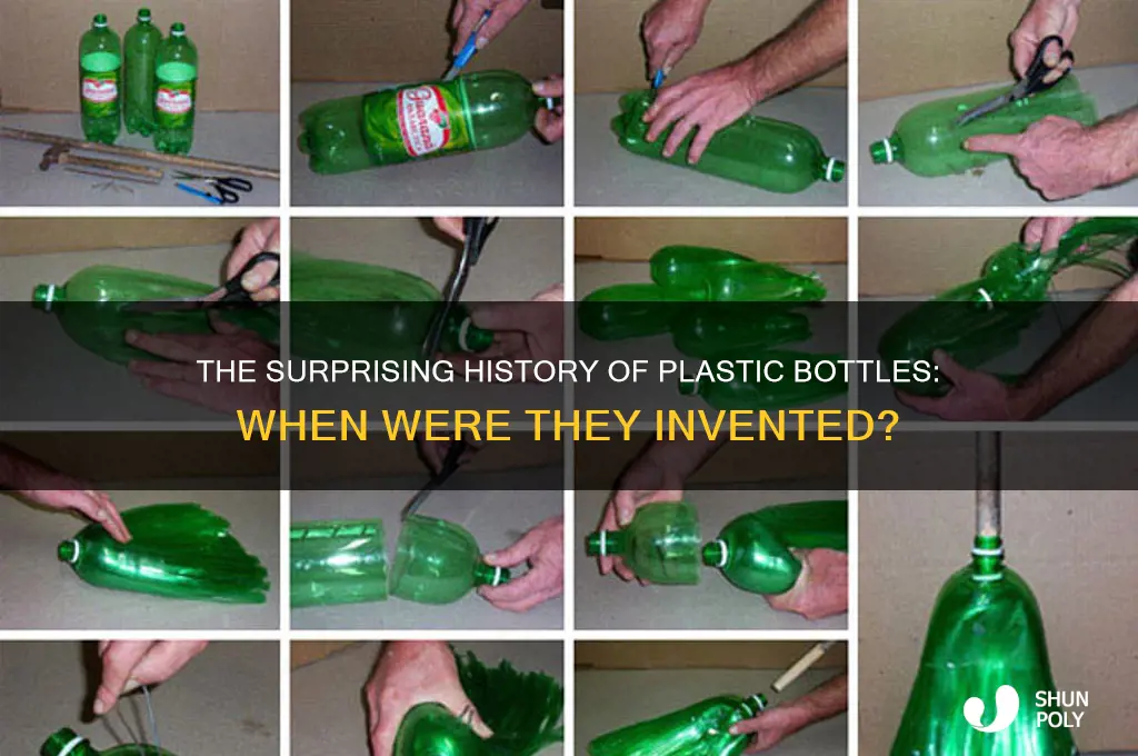 when plastic bottles invented