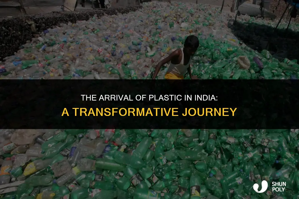 when plastic came to india