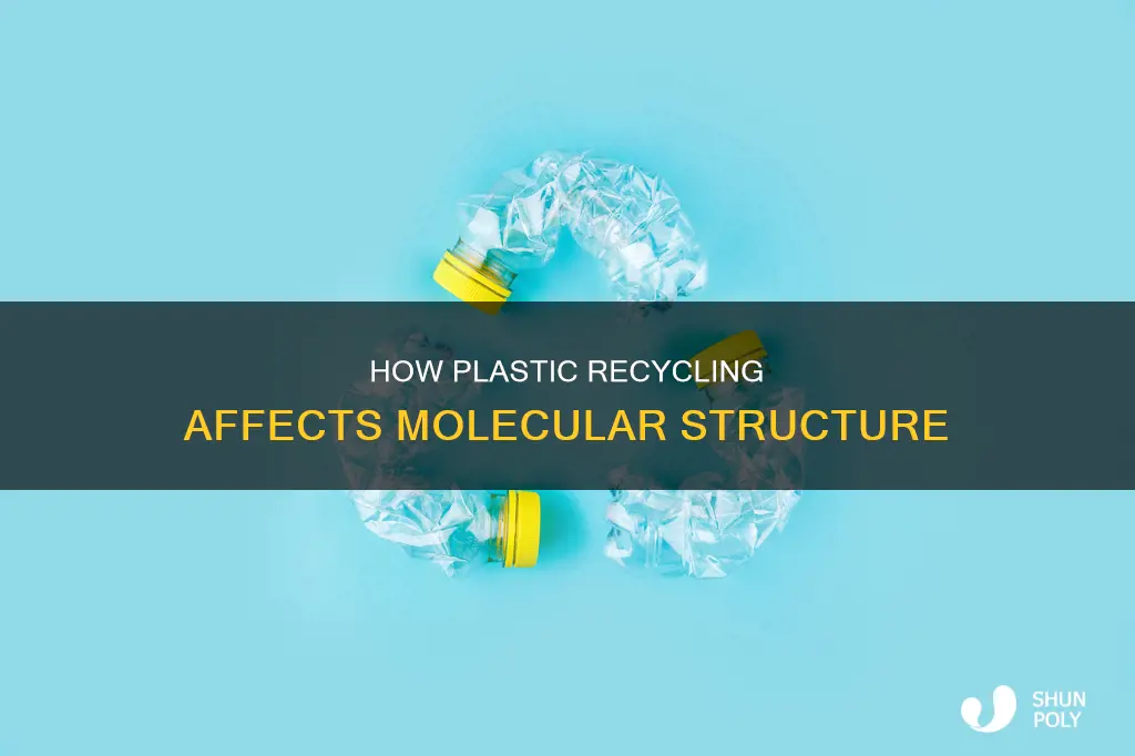 when plastic gets recycled do the molecules get smaller