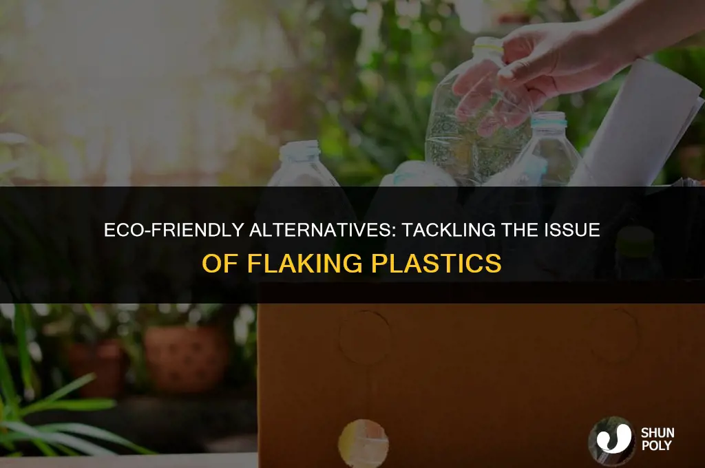 when plastic is flaking off