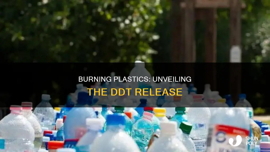 when plastics are burned they release ddt
