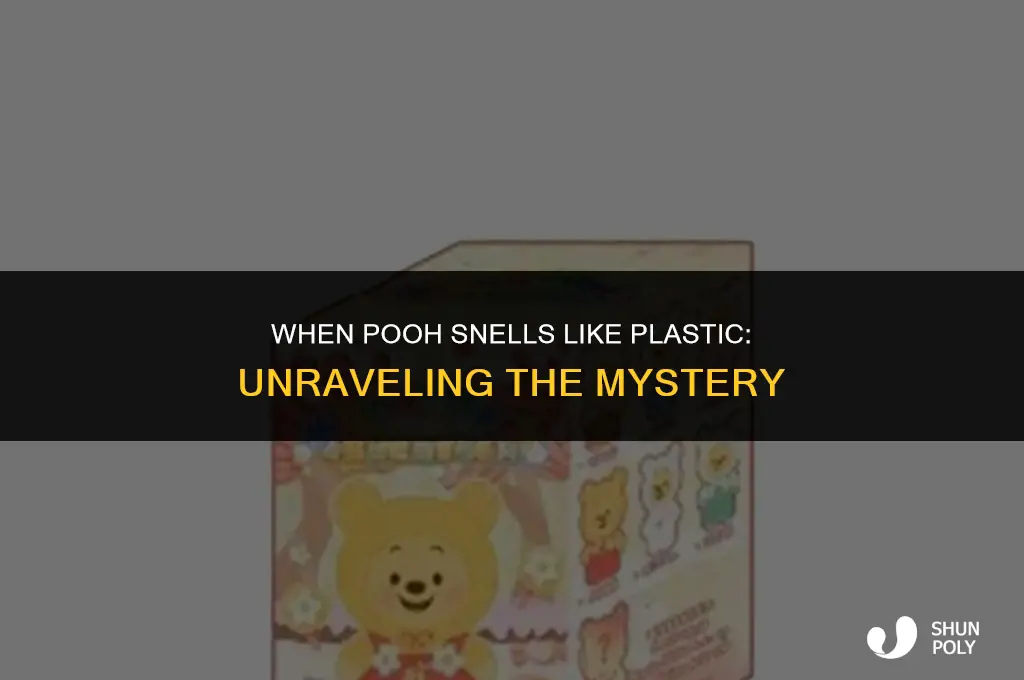 when pooh snells like plastic