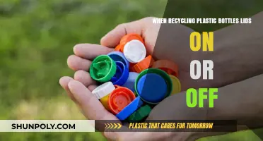 Should You Leave Lids on Plastic Bottles When Recycling?