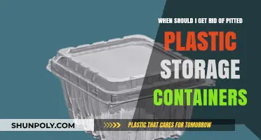 Time to Toss Pitted Plastic Containers?