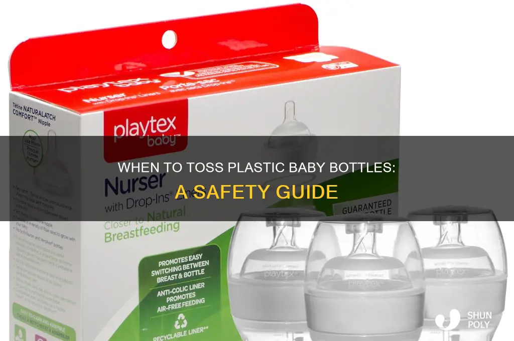 when should i toss plastic baby bottles