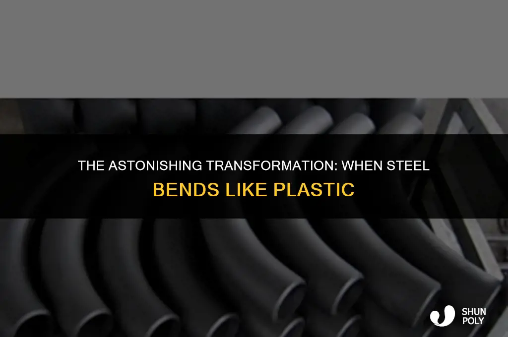 when steel becomes plastic