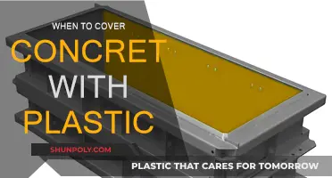Covering Concrete: When to Use Plastic Protection