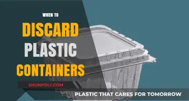 Plastic Containers: When to Toss Them Out