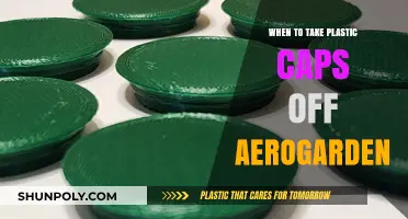 Aerogarden Maintenance: The Optimal Time to Remove Plastic Caps