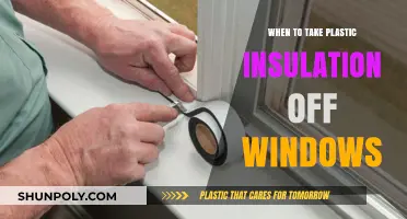 Insulation Removal Guide: When to Take Plastic Insulation Off Windows