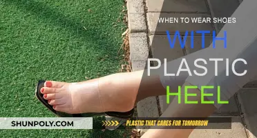 The Best Occasions to Wear Plastic-Heeled Shoes
