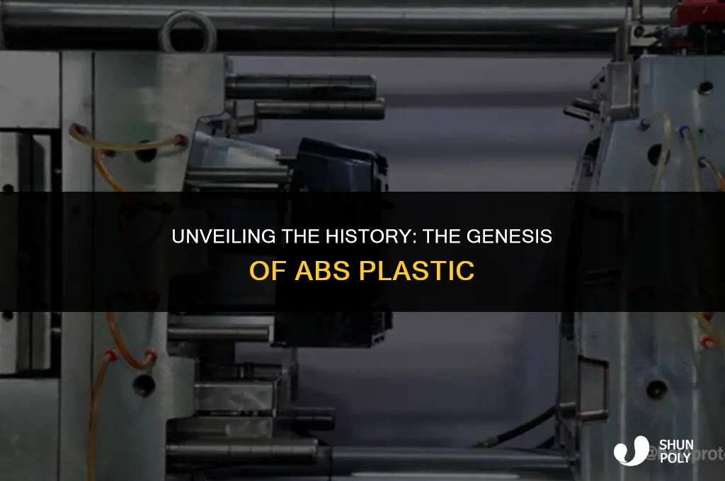 when was abs plastic invented