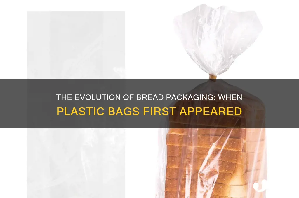when was bread first sold in plastic bags