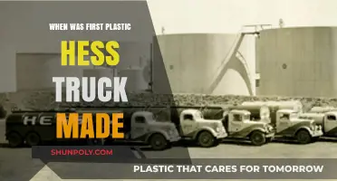 The Birth of the Iconic Plastic Hess Truck: A Historical Overview