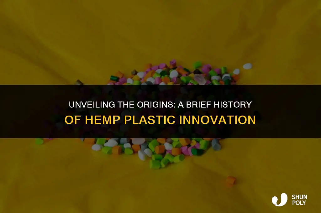 when was hemp plastic invented