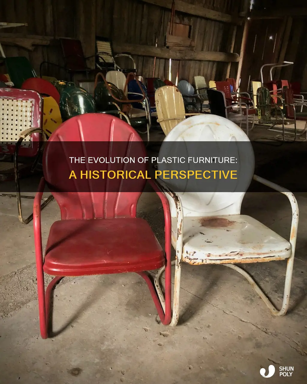 when was plastic furniture first sold