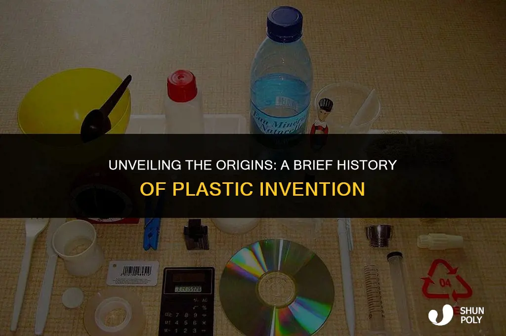 when was plastic incented