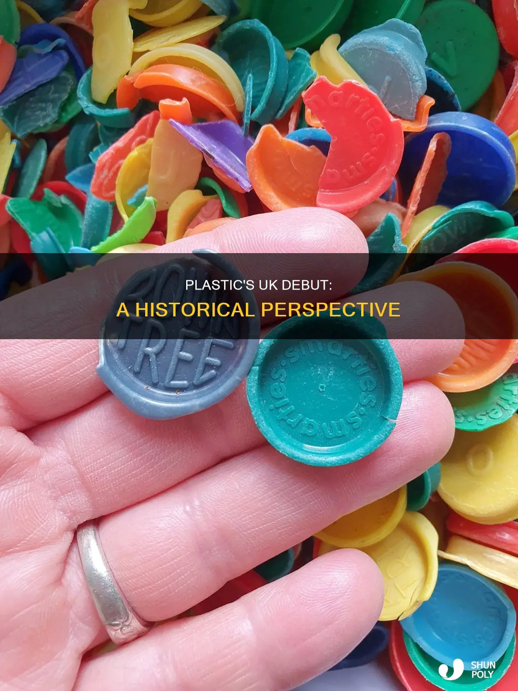 when was plastic introduced in the uk